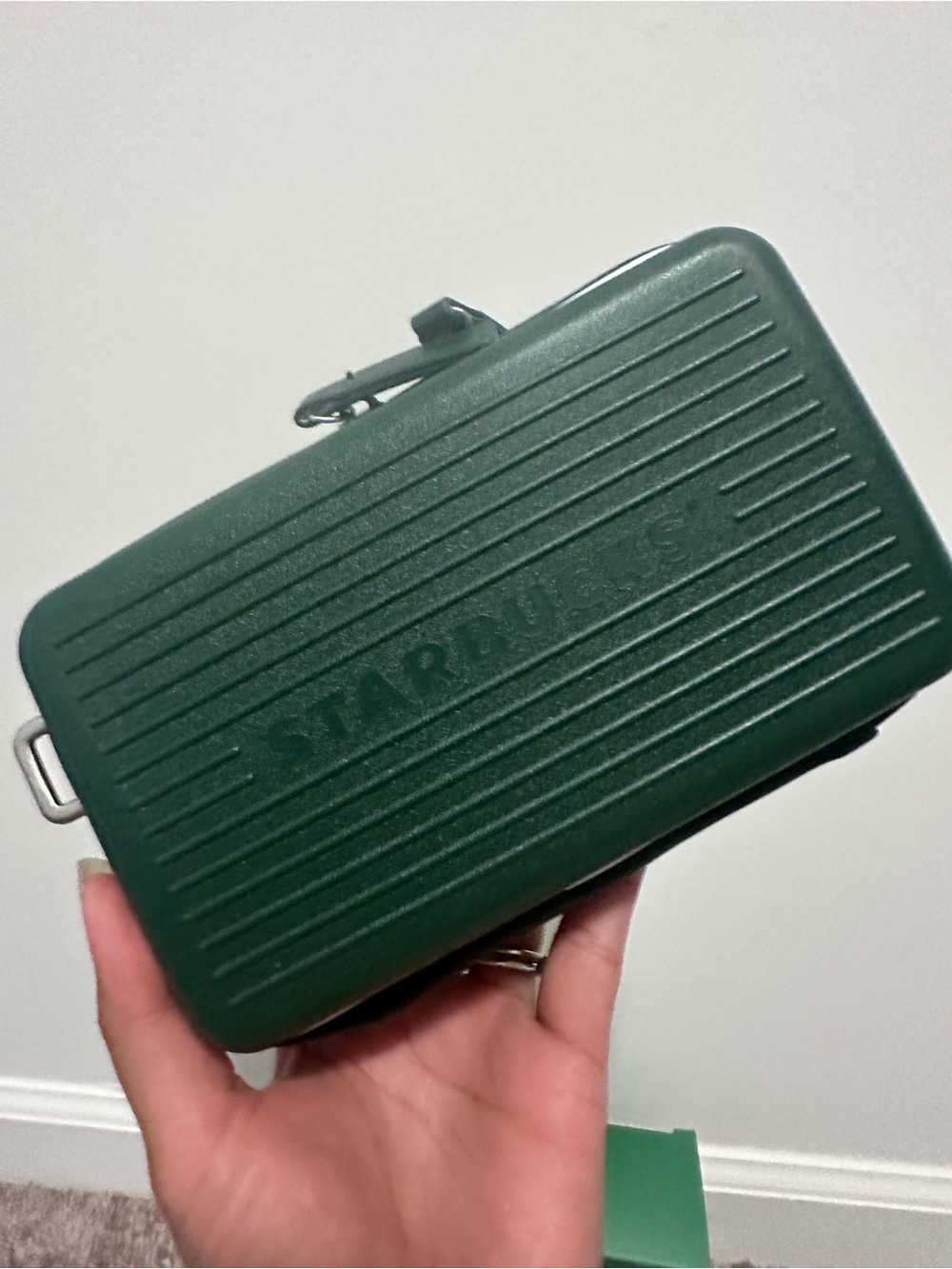 Starbucks Forest Green Sling Bag